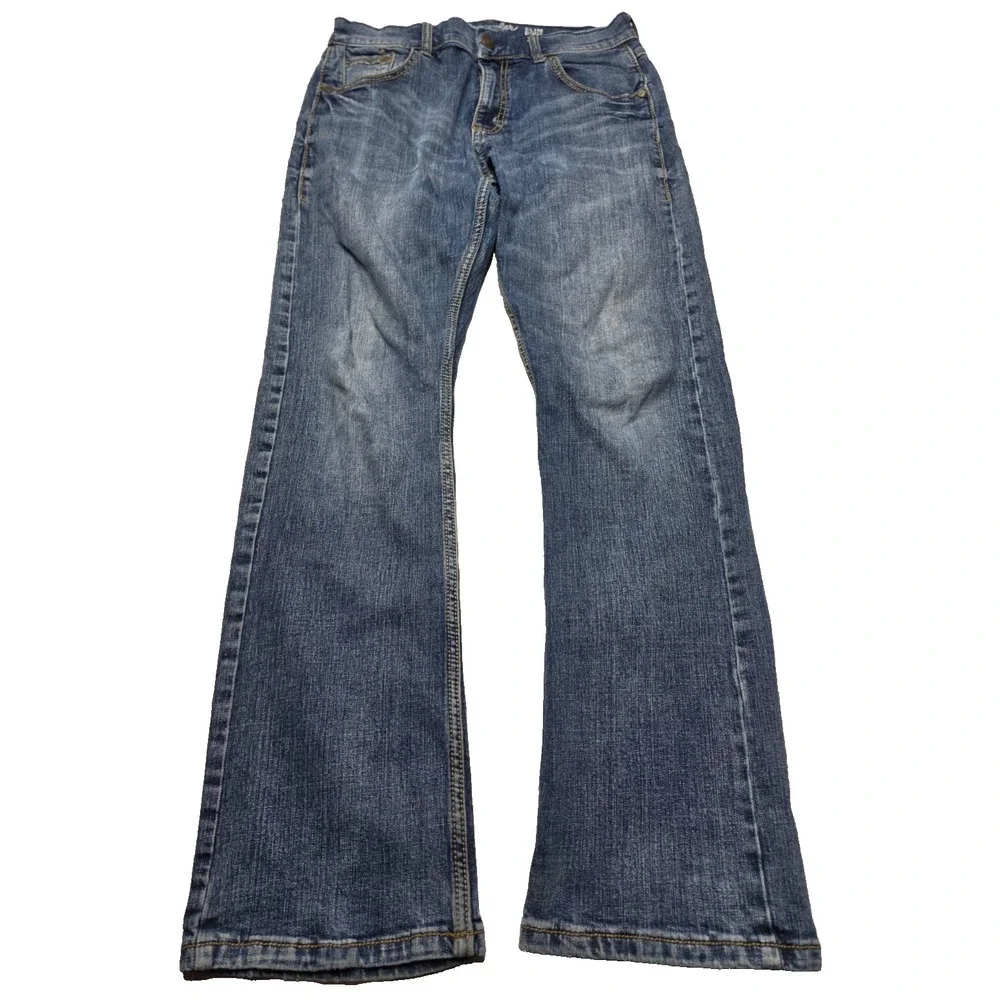 Wrangler Retro Slim Boot Denim Jeans Men's 30x32 Western Cowboy